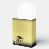 ブラックと金ゴールドの卒業 フェイバーボックス (オープン)