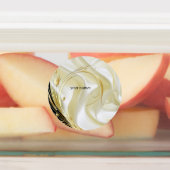 ブラックと金ゴールドオンシャンパンシルク ラベル (貼付)