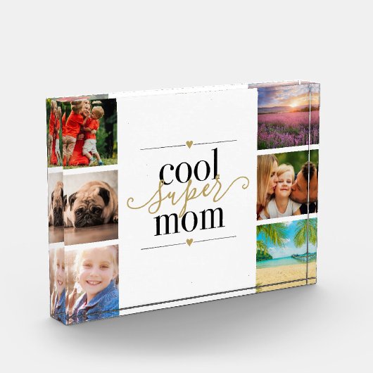 ブラックと金ゴールドクールマすごいム6 フォトブロック (左)