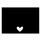 ブラックと金ゴールド テーブルナンバー (裏面)