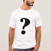 ブラックな"何者" Tシャツ (正面)