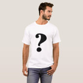 ブラックな"何者" Tシャツ (正面フル)
