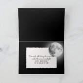 ブラックにスパークラー ラブ カード (内部)