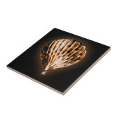 ブラックに輝く黄金の熱気球 タイル (側面)