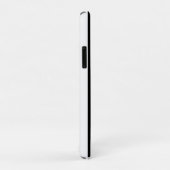 ブラックのカスタムネーム デザイン Case-Mate iPhoneケース (裏面/右)