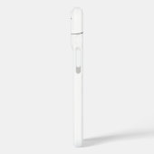 ブラックのカーリーシグネチャー Case-Mate iPhoneケース (裏面 / 左)
