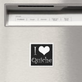 ブラックのキッシュ・マグネットが大好き マグネット (インサイチュ (食洗機))