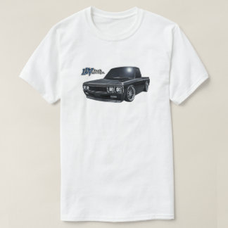 ブラックのクラシックスラムラブトラック Tシャツ