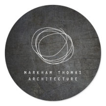 ブラックのグランジ メタルに手描きの落書きロゴ