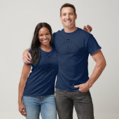 ブラックのコピーのみで立ち寄るANGKRINGAN Tシャツ (ユニセックス)