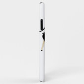 ブラックのストラップ付ハイheels サン ムーン ガーリー チック Case-Mate iPhoneケース (裏面/右)