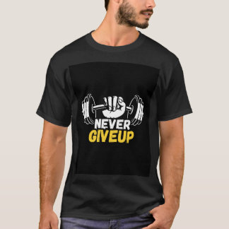 ブラックのハーフスリーブTシャツデザイン Tシャツ