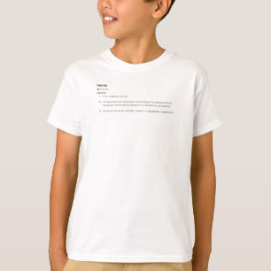 ブラックのバイオニック定義 Tシャツ
