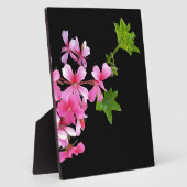 ブラックのピンク色 フォトプラーク (側面)