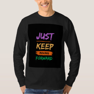 ブラックのフルスリーブTシャツ Tシャツ