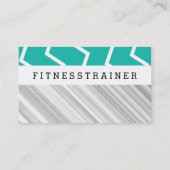 ブラックのフレッシュミント 名刺 (裏面)