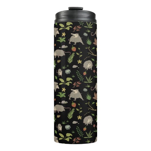 ブラックのベリーフィールドのポッサム タンブラー (正面)