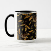 ブラックのレンチとコーン マグカップ (左)