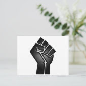 ブラックの拳 ポストカード (スタンド正面)