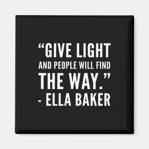 ブラックの歴史 – Ella Civil Rights Baker African Am マグネット
