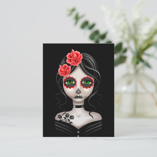 ブラックの死んだ少女の悲しい日 ポストカード (スタンド正面)