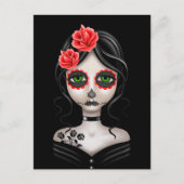 ブラックの死んだ少女の悲しい日 ポストカード (正面)