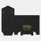 ブラックの贋金 1986年 40歳の誕生日 フェイバーボックス (見開き)