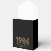 ブラックの贋金 1986年 40歳の誕生日 フェイバーボックス (見開き)