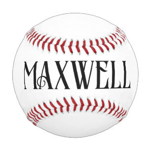 ブラックはっきりしたタイポグラフィモノグラモダンム 野球ボール