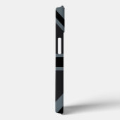 ブラックはっきりした・ユニオン・ジャック Case-Mate iPhoneケース (裏面 / 右)