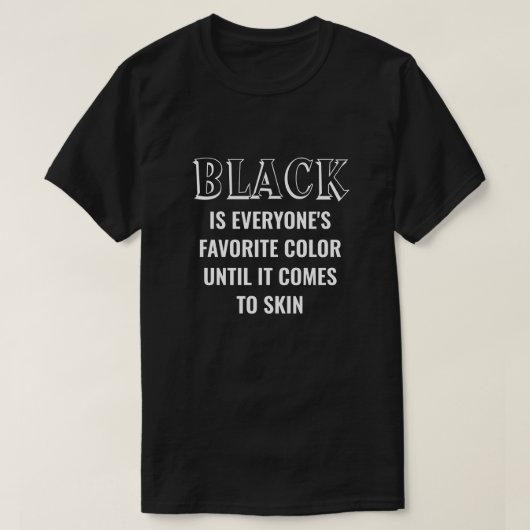 ブラックは皆お気に入りののカラーTシャツ Tシャツ (デザイン正面)
