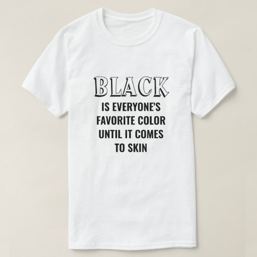 ブラックは皆お気に入りののカラーTシャツ Tシャツ (デザイン正面)
