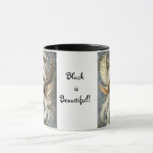 ブラックは美しい！コーヒーマグ マグカップ (中央)