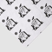 ブラックよくはしゃぐキャットティッシュペーパー 薄葉紙 (詳細)