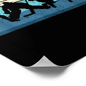 ブラックアイスホッケー ポスター (角)