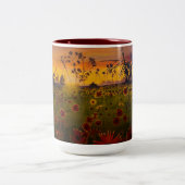 ブラックアイドスサンズ、オリジナルバイゲイリー・ポーリング ツートーンマグカップ (中央)