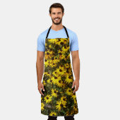 ブラックアイドスーザンエプロン エプロン (着用した状態)