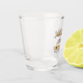 ブラックアイドスーザンガーデンパーソナライズされた- ショットグラス (左)