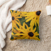 ブラックアイドスーザンガーデン クッション (ブランケット)