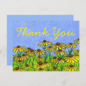 ブラックアイドスーザンズ 〜サンキューカード ポストカード (正面/裏面)