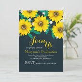 ブラックアイドスーザンデイジー招待状 招待状 (スタンド正面)