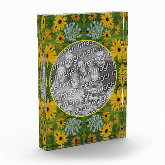 ブラックアイドスーザンデイジー絵を描ズの追加 フォトブロック (左)