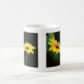 ブラックアイドスーザンファインアートトゥルーラブ コーヒーマグカップ (中央)