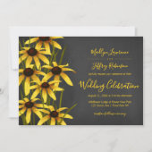 ブラックアイド結婚スーザン 招待状 (正面)