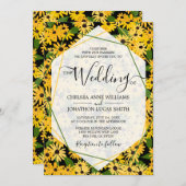 ブラックアイド結婚スーザン 招待状 (正面/裏面)