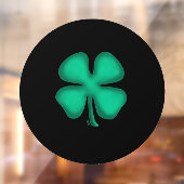 ブラックアイリッシュサークルウィンドウがフロントスティックを引っ張る ウィンドウサイン (シート2)