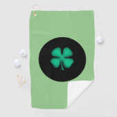 ブラックアイリッシュサークルゴルフタオル ゴルフタオル (インサイチュ)