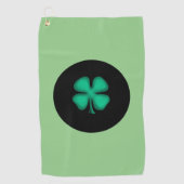 ブラックアイリッシュサークルゴルフタオル ゴルフタオル (正面)