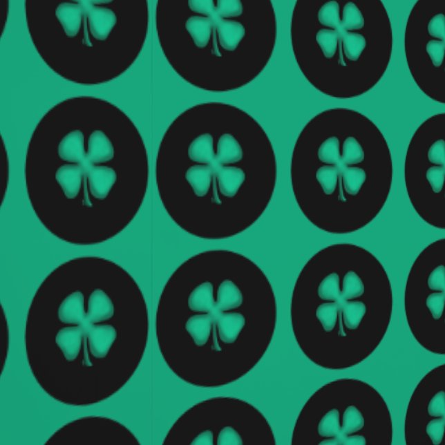 ブラックアイリッシュサークルスムースビニール壁紙 壁紙 (縫い目)