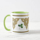 ブラックアイリッシュ結び糸細工 マグカップ (左)